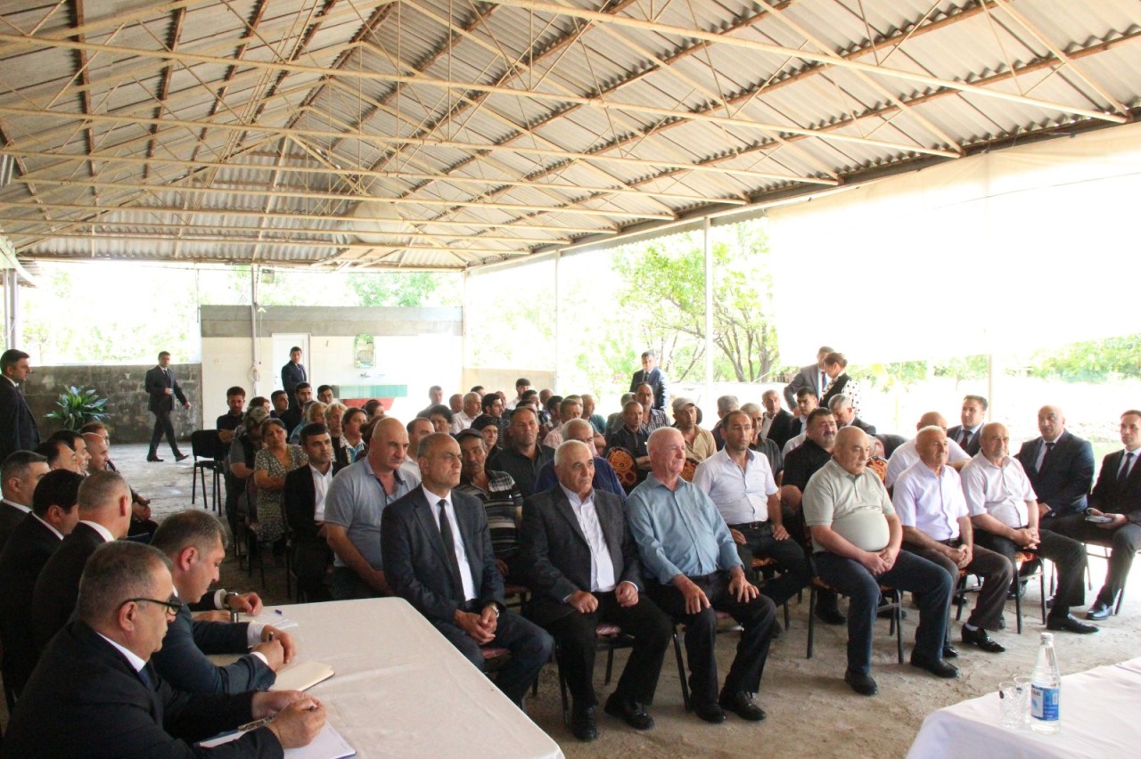 Goranboyda növbəti səyyar qəbul keçirildi - FOTOLAR